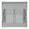 Imagem de M-Elegance - Centro de tomada RJ45 duplas - Aluminio