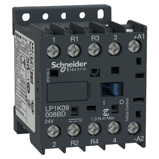 Imagem de Contactor TeSys K   4P2 NA + 2 NF   AC 1   = 440 V 20 A   48 V bobina CC