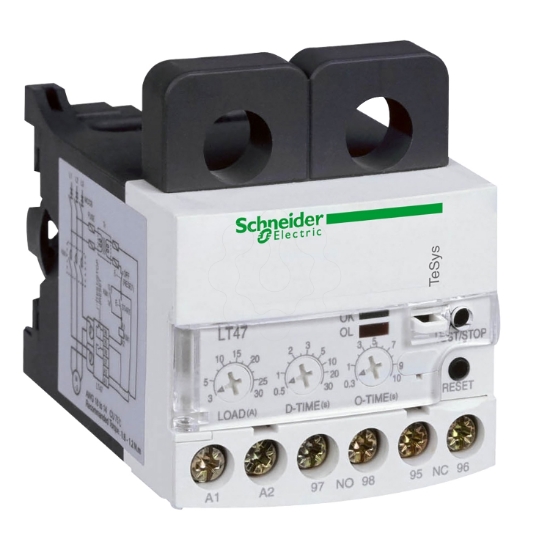 Imagem de TeSys LT47 electronic over current relays - manual - 0.5...6 A - 200...240 V AC