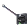 Imagem de Front rotary handle INS 40..160 - black handle