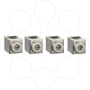 Imagem de 4 bornes em aluminio para 1 cabo 25 95mm2 NSX100/250 INV/INS