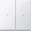 Imagem de M-Elegance - Tecla dupla - Wiser - Branco ativo