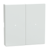 Imagem de M-Elegance - Tecla dupla - Wiser - Branco ativo