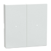 Imagem de M-Elegance - Tecla dupla - Wiser - Branco ativo