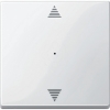Imagem de M-Elegance - Tecla  para botao de pressao estores - Wiser - Branco brilhante
