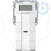 Imagem de Push button 4 gang plus with room temp. ctrl unit polar white glossy System M