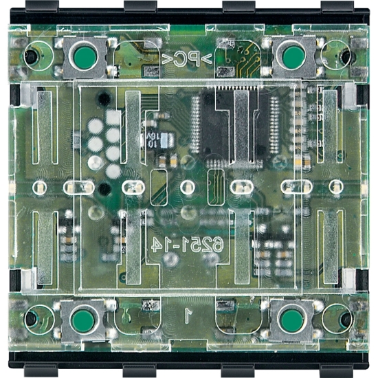 Imagem de KNX push button module 2 gang System M