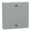 Imagem de M-Elegance - Tecla  para botao de pressao estores - Wiser - Aluminio