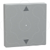 Imagem de M-Elegance - Tecla  para botao de pressao estores - Wiser - Aluminio