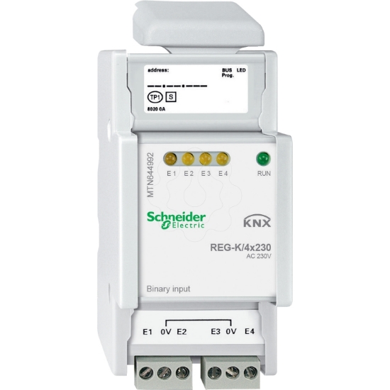 Imagem de Binary input REG K/4x230 light grey