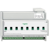 Imagem de MODULO ATUADOR ON/OFF KNX REG-K/8X230/16 C ACIONAMENTO MANUAL E DETECCAO CORRENT