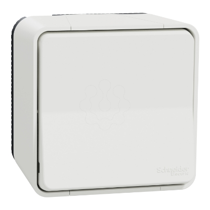 Mostrar detalhes para Comutador de escada monobloco Mureva Styl saliente IP55 16A Branco Imagem de Comutador de escada monobloco Mureva Styl saliente IP55 16A Branco
