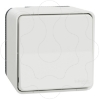 Imagem de Comutador de escada monobloco Mureva Styl saliente IP55 16A Branco