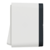 Imagem de Comutador de escada monobloco Mureva Styl saliente IP55 16A Branco