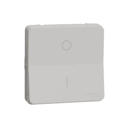 Mostrar detalhes para Mureva Styl - Interruptor bipolar - encastrar/saliente - IP55 - 16A - Branco Imagem de Mureva Styl - Interruptor bipolar - encastrar/saliente - IP55 - 16A - Branco