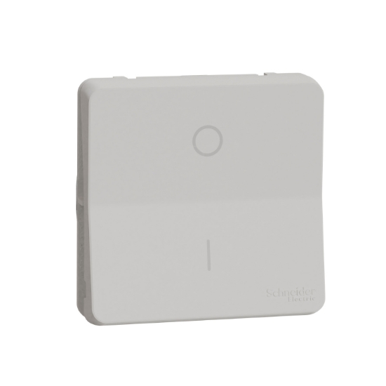 Imagem de Mureva Styl - Interruptor bipolar - encastrar/saliente - IP55 - 16A - Branco