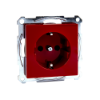 Imagem de M-Elegance - Tomada 2P+T com obturadores - 16A - Vermelho
