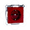 Imagem de M-Elegance - Tomada 2P+T com obturadores - 16A - Vermelho