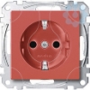 Imagem de M-Elegance - Tomada 2P+T com obturadores - 16A - Vermelho