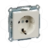 Imagem de M-Elegance - Tomada 2P+T com obturadores - 16A - Branco brilhante