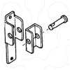 Imagem de Padlock device for large rectangular escucheon of PLM 108 and PL