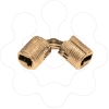 Imagem de Set of 2 brass internal hinges for PLS box