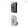 Imagem de M6 combiplas slide nut for 40 mm C shaped rail C40 type   Supply: 100 units