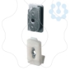 Imagem de M6 combiplas slide nut for 40 mm C shaped rail C40 type   Supply: 100 units