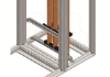 Imagem de Vertical bar support up to 3200 A 400x400 mm