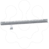 Imagem de Spacial lower cable guide cross rail - 1000 mm