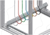 Imagem de Spacial lower cable guide cross rail - 1000 mm
