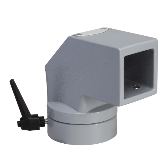 Imagem de Horizontal rotating fixing square 50 mm RAL 7040. For S3CM HMI encl.