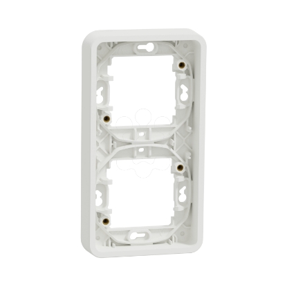 Mostrar detalhes para Quadro vertical 2 elementos Mureva Styl IP55 Branco Imagem de Quadro vertical 2 elementos Mureva Styl IP55 Branco