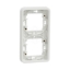 Mostrar detalhes para Quadro vertical 2 elementos Mureva Styl IP55 Branco Imagem de Quadro vertical 2 elementos Mureva Styl IP55 Branco