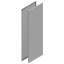 Mostrar detalhes para Spacial SF external fixing side panels - 1800x500 mm Imagem de Spacial SF external fixing side panels - 1800x500 mm