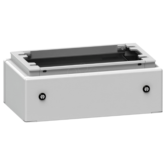 Imagem de 2 external mounting doble bar locks for ZZ plinth of PLAZ enclosure