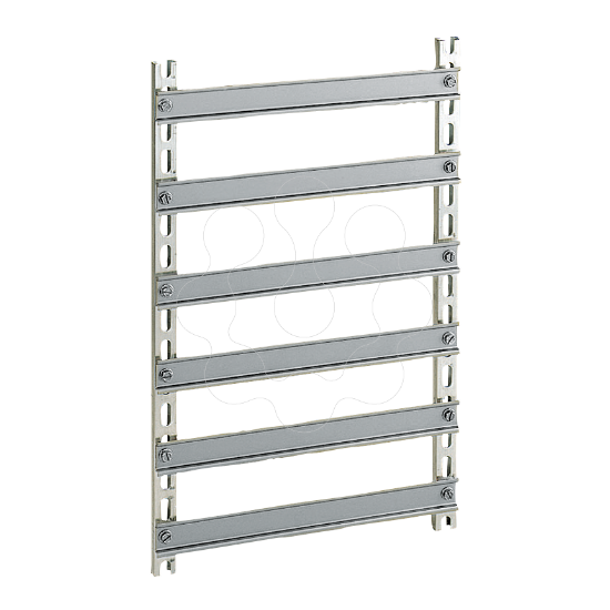 Imagem de Symmetrical mounting chassis 7 rails for enclosure dimensions H1200xW800mm