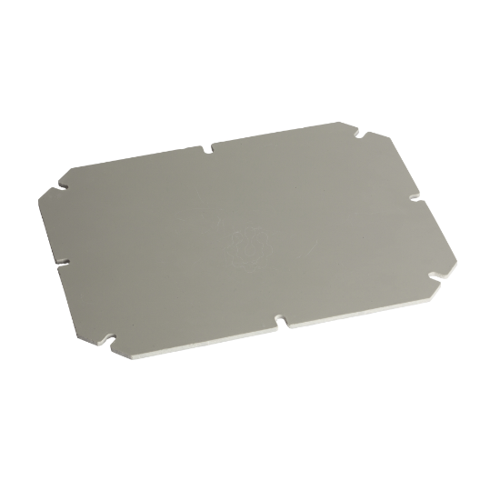 Imagem de Mounting plate in galvanized steel thickness 15 mm For boxes of H325W275 mm