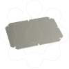 Imagem de Mounting plate in galvanized steel thickness 15 mm For boxes of H325W275 mm