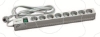 Imagem de Actassi - 1U power distribution rail - 8 sockets+switch 19P VDE