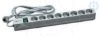 Imagem de Actassi - 1U power distribution rail - 8 sockets+switch 19P VDE
