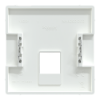 Imagem de D-Life - Centro de tomada telefone RJ11 e RJ12 - Branco