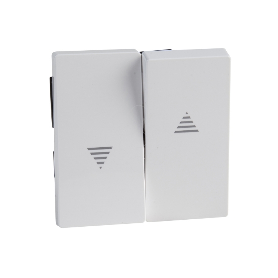 Imagem de M-Elegance - Tecla para comando de estores - Branco ativo