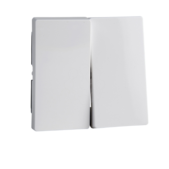 Imagem de M-Elegance - Tecla dupla - Branco ativo