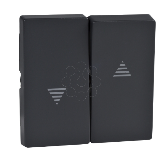 Imagem de M-Elegance - Tecla para comando de estores - Antracite