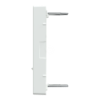 Imagem de M-Elegance - Centro de tomada RJ45 para ligadores com tampa deslizante - Branco ativo
