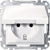 Imagem de M-Elegance - Tomada 2P+T com obturadores e tampa - IP44 - 16A - Branco ativo