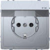Imagem de D-Life - Tomada 2P+T com obturadores e tampa - IP44 - 16A - Aco