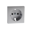 Imagem de M-Elegance - Centro de tomada 2P+T com obturadores - Aluminio