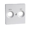 Imagem de M-Elegance - Centro de tomada R/TV-SAT - Branco ativo